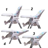 صندلی غذا طرح برگ بیبی فورلایف Baby4life