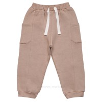 بلوز شلوار پسرانه طرح خرس رنگ شیری کرم پاپو Papo