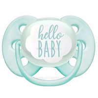 پستانک Ultra Soft طرح ابر Hello Baby 0-6 ماه اونت AVENT (فاقد جعبه)