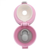 فلاسک رنگ کرم صورتی 380 میل Yes – water