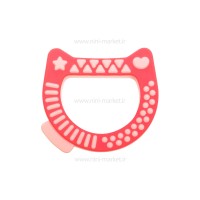 دندان گیر +0 ماه سواوینکس Suavinex طرح گربه قرمز