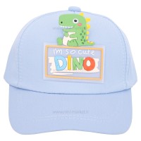کلاه اسپرت طرح دایناسور رنگ آبی برند خارجی