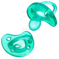 پستانک فیزیو سافت سیلیکونی سبز 16 تا 6 ماه چیکو Chicco