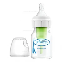 شیشه شیر طلقی باریک 60 میل تکی دکتر براون Dr.Browns