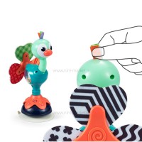 جغجغه صندلی غذا طرح شترمرغ چسبان هولی تویز Hola toys