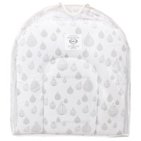 پشه بند مسافرتی کوچک طرح بالن رنگ سفید ایسیز