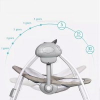 تاب برقی Fitch Baby رنگ طوسی راه راه