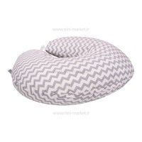 بالش شیردهی نوزاد طرح طوسی راه راه ایس ایز Isiz