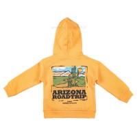 هودي اسپرت طرح کوير رنگ نارنجي رابو Raboo