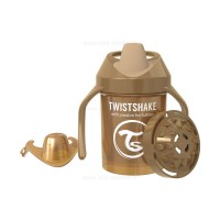 لیوان دسته دار 230 میل بژ صدفی تویست شیک Twistshake