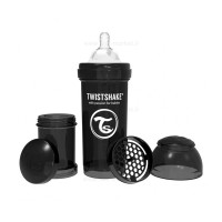 شیشه شیر آنتی کولیک 260 میل مشکی تویست شیک Twistshake