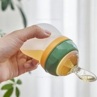 سرلاک خوری سیلیکونی رنگ سبز-آبی روکو Rovco