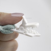 بند پستانک پولیشی طرح ماه سبز بی بی جم BabyJem