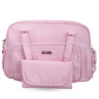 ساک لوازم چرم رنگ صورتی کوکالو Cocalo