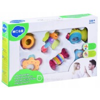 ست جغجغه 6 عددی هولی تویز Huile toys