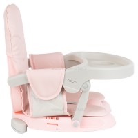 صندلی غذا پرتابل مدل PAPPO رنگ صورتی کیکابو KIKKABOO