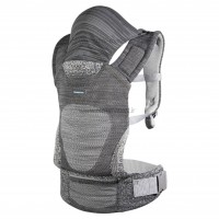 آغوشی مدل Hoody رنگ طوسی کیکابو Kikkaboo