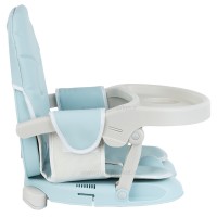 صندلی غذا پرتابل مدل PAPPO رنگ آبی کیکابو KIKKABOO