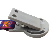 بند پستانک پارچه ای طرح تیر رنگ آبی مایا Maya