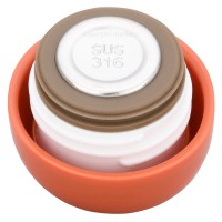 فلاسک رنگ کرم 200 میل HSCUP