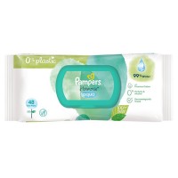 دستمال مرطوب 99 درصد آب 48 عددی جدید پمپرز  Pampers