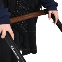 ست کالسکه بیب Babe مدل متال رنگ طوسی بدنه مشکی کروم