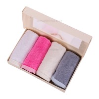 حوله دست و صورت 4 عدددی دخترانه baby towel