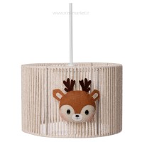 قیمت لوستر طرح سنجاب رنگ کرم ایسیز Isiz