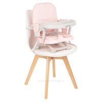 صندلی غذا پرتابل مدل PAPPO رنگ صورتی کیکابو KIKKABOO