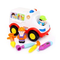 آمبولانس موزیکال کد 836 هولی تویز Huile Toys