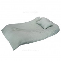 تشک پشه بند بزرگ پارچه موسلین رنگ کرم ایسیزisiz