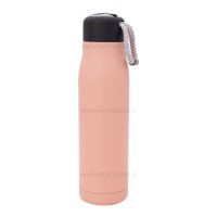 فلاسک استیل 550 میل FASHION SPORT BOTTLE رنگ گلبهی کد ۲۵ – ۱۲۰۷