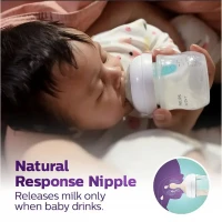شیشه شیر فیلیپس اونت (Philips Avent) نچرال آنتی کولیک طلقی 125 میلی‌لیتر (بدون جعبه)