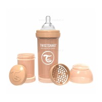 شیشه شیر ۲۶۰ میل پاستل بژ تویست شیک Twistshake