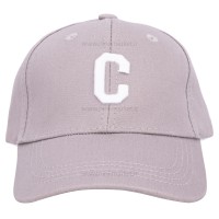 کلاه اسپرت طرح C رنگ طوسی برند خارجی
