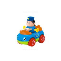 ماشین قدرتی آدمک سوار پلیس کد 356 هالی تویز Huile Toys