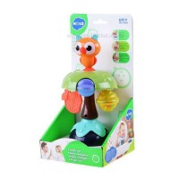 جغجغه صندلی غذا طرح جغد چسبان هولی تویز Hola toys