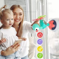 جغجغه صندلی غذا طرح شترمرغ چسبان هولی تویز Hola toys