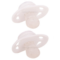 پستانک +6 ماه رنگ طوسی آبی ماربل تویست شیک Twistshake بسته 2 عددی