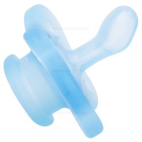 پستانک تمام سیلیکونی 2-0 ماه رنگ آبی چیکو chicco (فاقد جعبه)