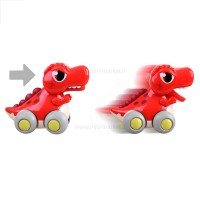 دایناسور قدرتی رنگ قرمز Huile toys