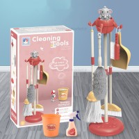 ست اسباب بازی وسایل نظافتی کد 2-505 رنگ قرمز Joy Fun