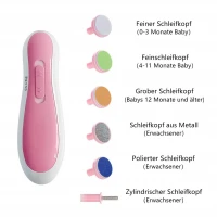 سوهان ناخن برقی چراغدار نوزاد چیکو Chicco