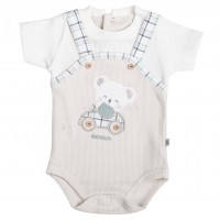 زیردکمه آستین کوتاه فانتزی طرح کوالا دانالو