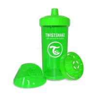 لیوان آبمیوه خوری ۳۶۰ میل پاستل سبز تویست شیک Twistshake