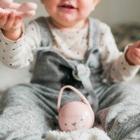 قاب پستانک طرح خرگوش صورتی سواوینکس Suavinex