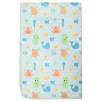 زیرانداز تعویض طرح اقیانوس رنگ سبز سایز بزرگ ایسیز