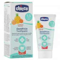 خمیر دندان کودک با طعم میوه ای چیکو chicco