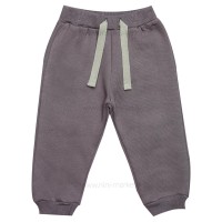 بلوز شلوار پسرانه طرح سگ راه راه رنگ سبز و طوسی پاپو Papo