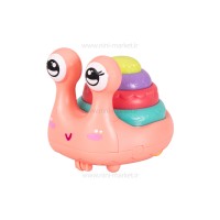 حلزون فشاری رنگ صورتی هولی تویز Huiyue Toys